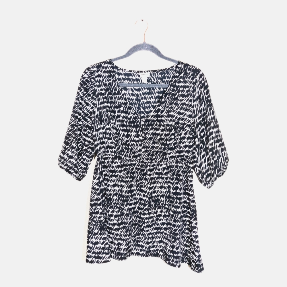 ⭐Merona | Women's Abstract Pattern Blouse